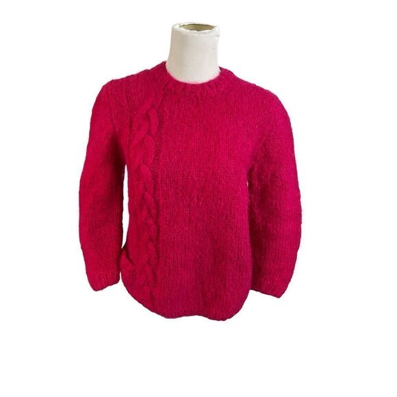 Vintage Designed by Lilli for Dario Made in Italy Pink Sweater fit size S/M - Picture 1 of 8